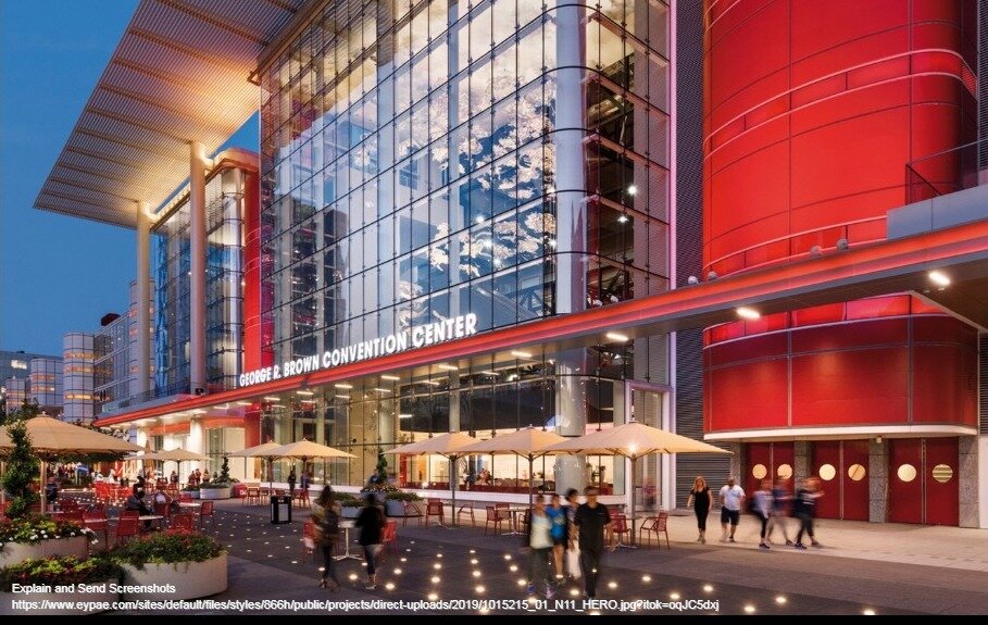 George R. Brown Convention Center.