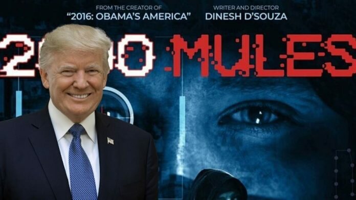 Trump hosts MAGA ball at Mar-a-Lago for ex-president's faithful allies at premiere of the election fraud film 2,000 Mules