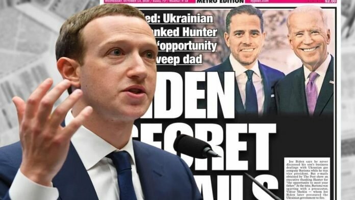 Zuckerberg admits Facebook censored 'Hunter Biden laptop' story