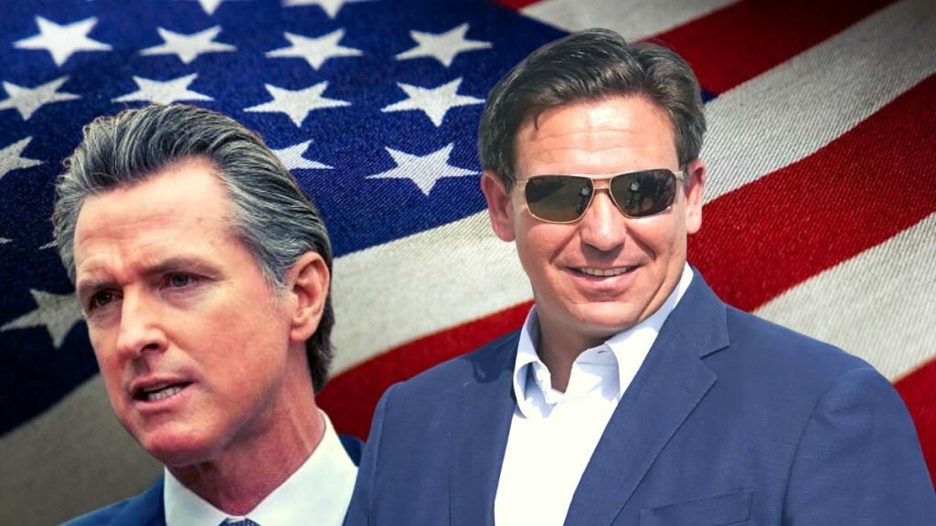 Ron DeSantis responds to Gavin Newsom’s debate challenge Ron DeSantis responds to Gavin Newsom's debate challenge